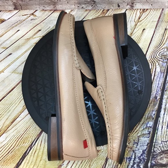 *BOGO Marc Joseph Kids Brown Leather Moc Toe Slip On Dress Loafers Size 5 Youth - Picture 5 of 8